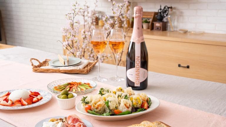 えびの彩りバラ餃子 landscape